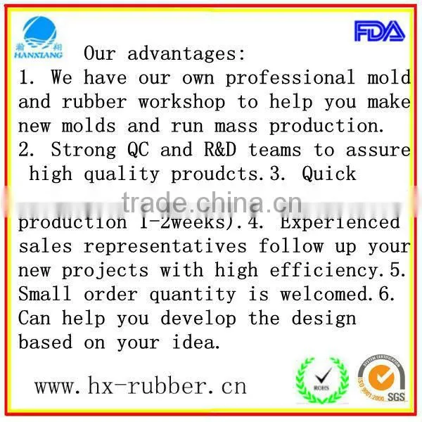 anti-slip household appliances rubber buffer/rubber feet