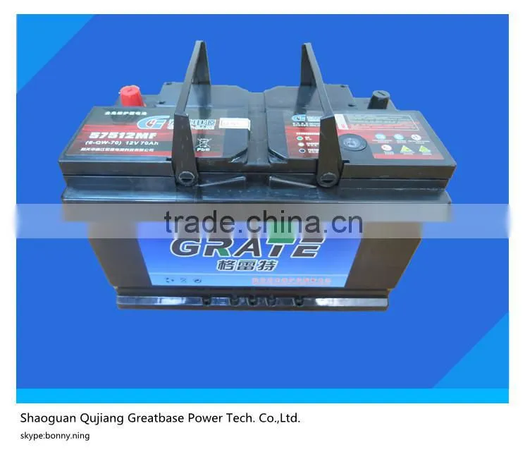 normal type auto battery of reasonable prices