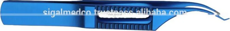 Micro Suture Tying Forceps with Round Handle, Micro Forceps, Titanium Instruments, Ophthalmic Instruments