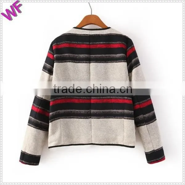 Custom Women Blazer Stripe woman suit