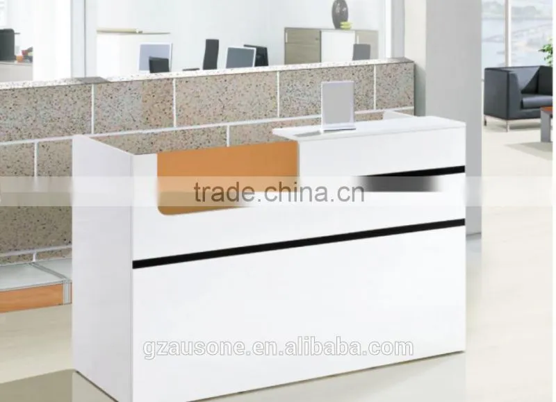 2016 new design Modern Style l shaped reception desk