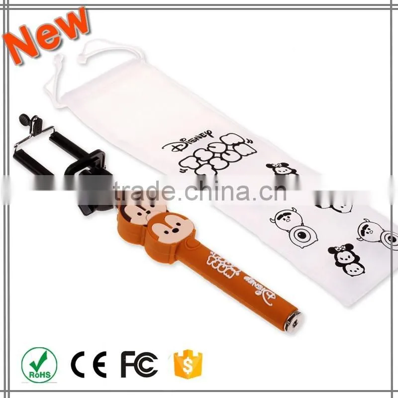 New products on china market selfie stick bluetooth