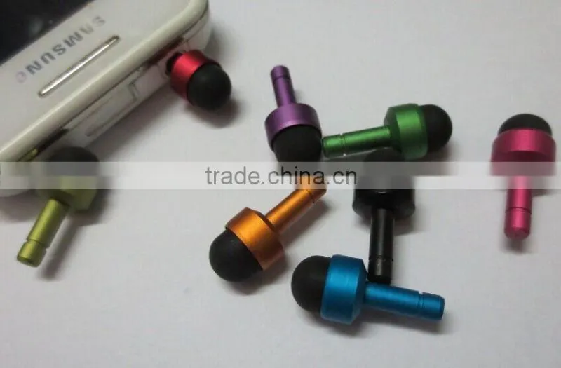 2 in 1 multifunctional Screen touch pen stylus pen can be use for souvenir pen with dustproof plug