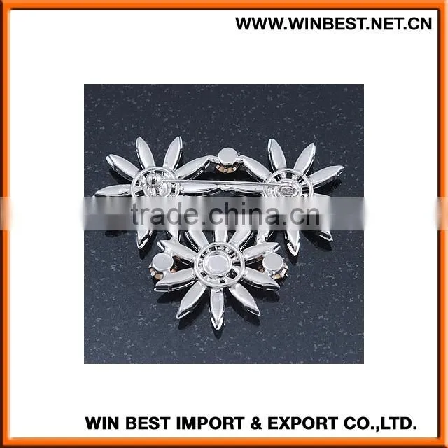 China supplier hair brooch, baby brooch, wedding brooch