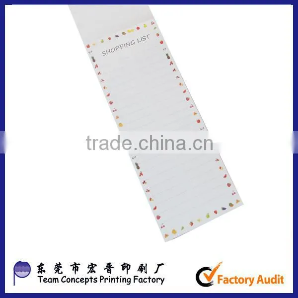 promotional hot sell magnetic note pad