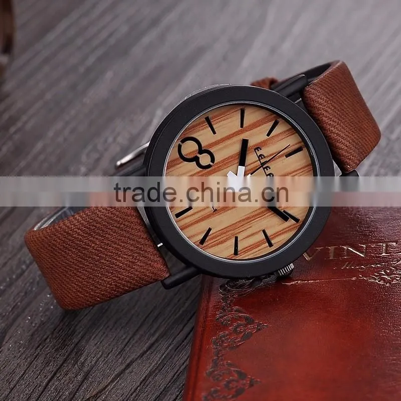 OEM ODM Order Leather Strap Customized Company Logo Fashion Man Wrist Watch Custom
