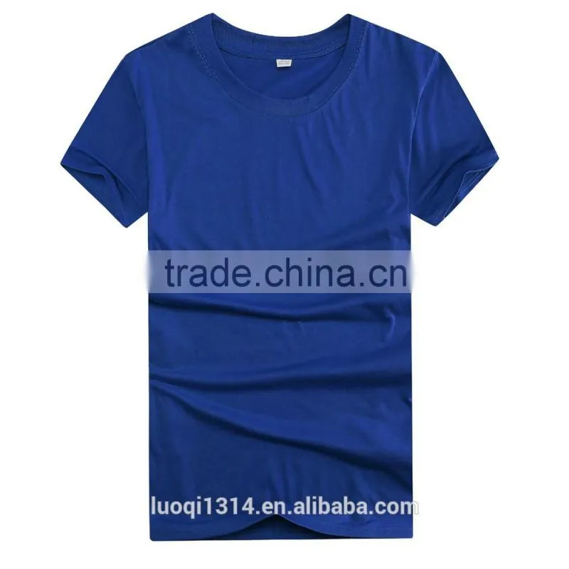 Latest Blank Designs wholesale plain t shirts couple t-shirt