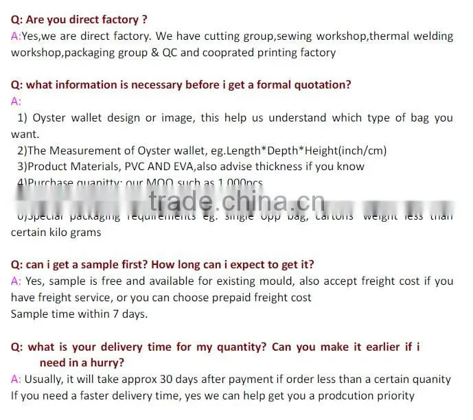 2016 Hot Sale PVC Waterproof Bag For Phone