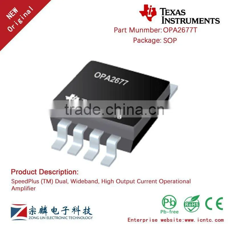 Genuine Original OPA2677T SOP OPA2677 Operational Amplifier