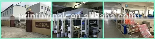 toilet paper plastic packaging film rolls with custom size and logo printed