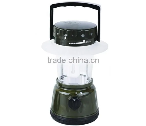 82047#5w tube portable light powered emergency camping lantern