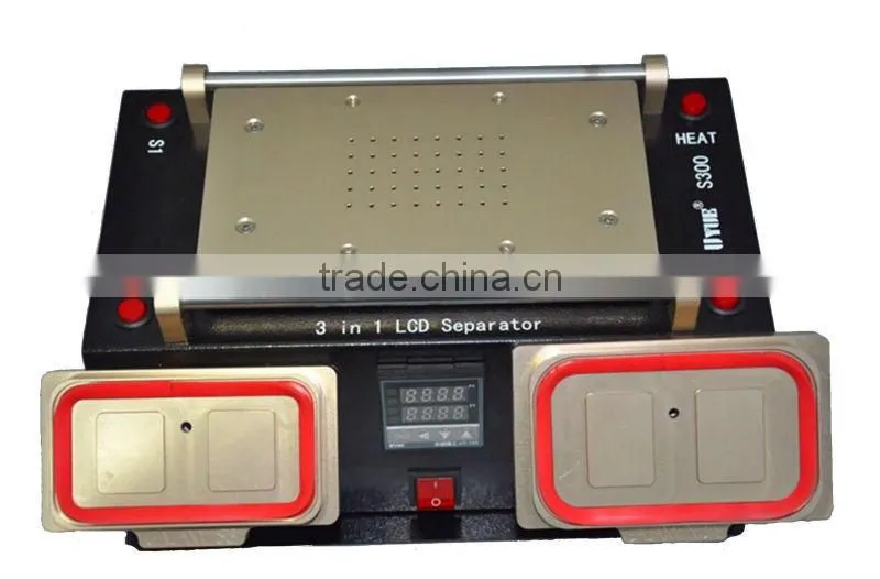3 in 1 Multifunction Middle Bezel Frame Separator Machine + LCD Extraction Machine Hot Plate + LCD Removal Machine for Samsung