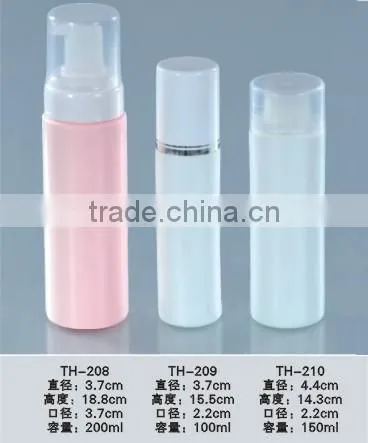 Hot sale!Bottle seal container Pump sprayer liquid medicine use plastic PE pill bottle with pump dispenser