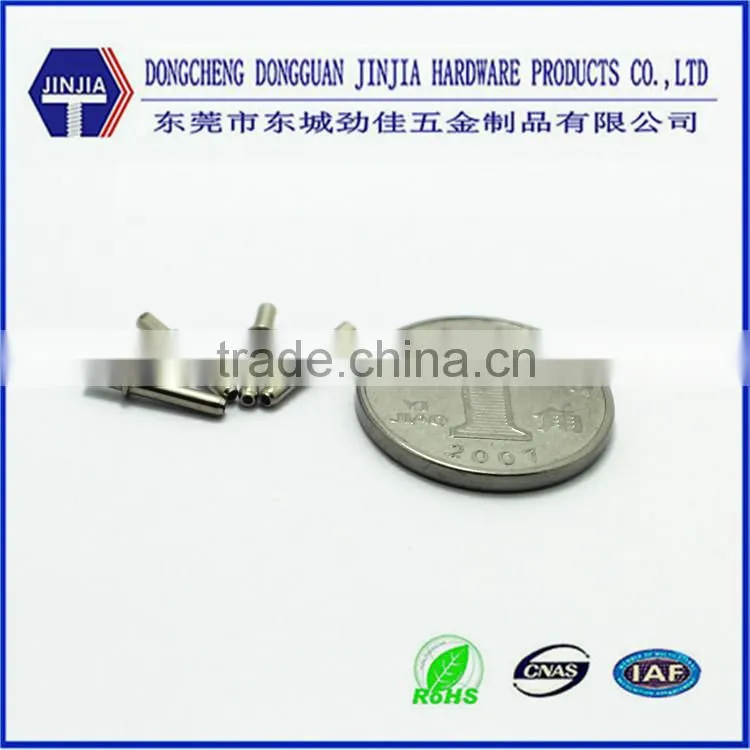 Dongguan direct supplier OEM high quality micro nickel plated steel pins
