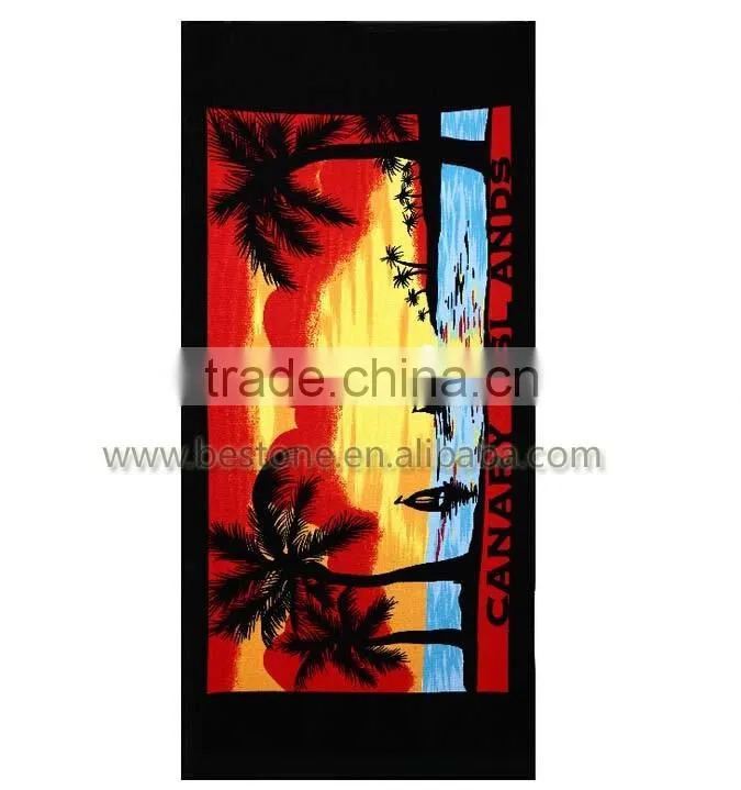 Custom Printing Microfiber Beach Bath Towel