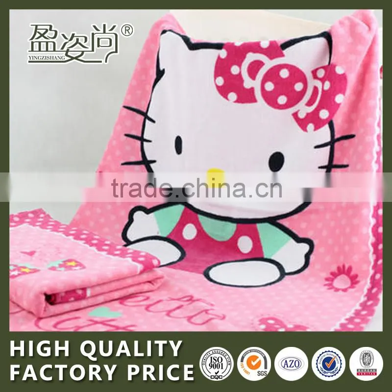 Wholesale Low Price Cute Cartoon Printed Beach Towel