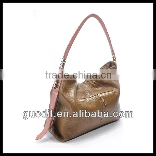 Top selling handbags ladies 2014 brand leather mature women handbags made in China