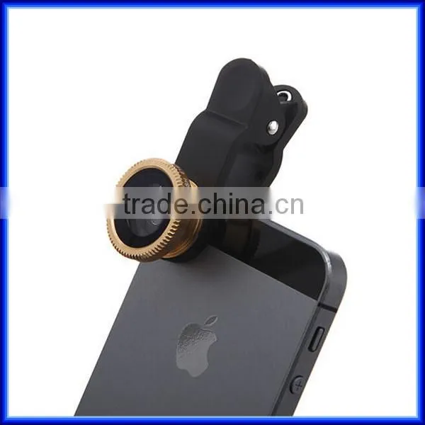 Hot Selling Fisheye lens for iphone 5 5s camera lens mobile phone lens