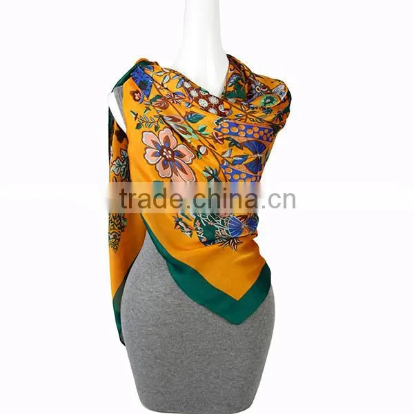 Fashion Printing chiffon chiffon scarf Square Scarf