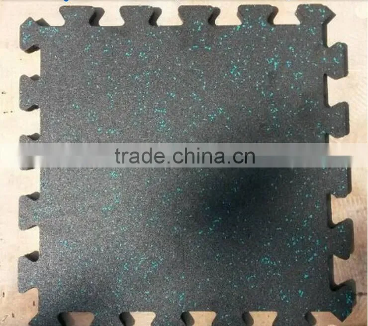 Gym Rubber Floor Mat floor tile for Crossfit