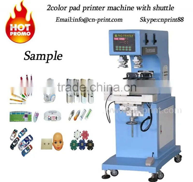 two color printing machine cap logo printer bottle caps printing machine LC-PM2-150T