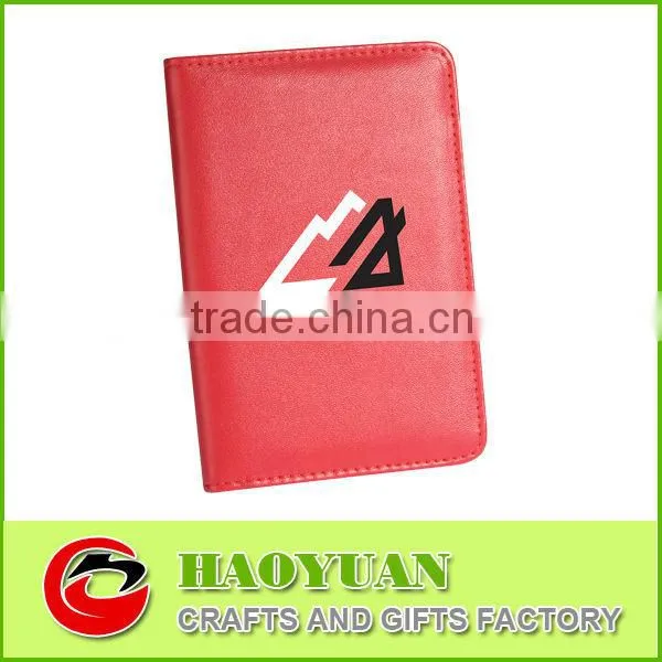 Newly genuine leather passport holder made in China