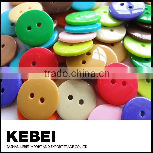 Best selling colourful 2-holes custom decorative buttons