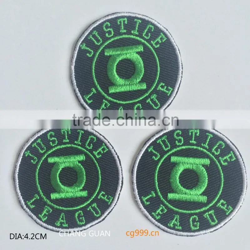 textiles girl orange clothes embroidery patch