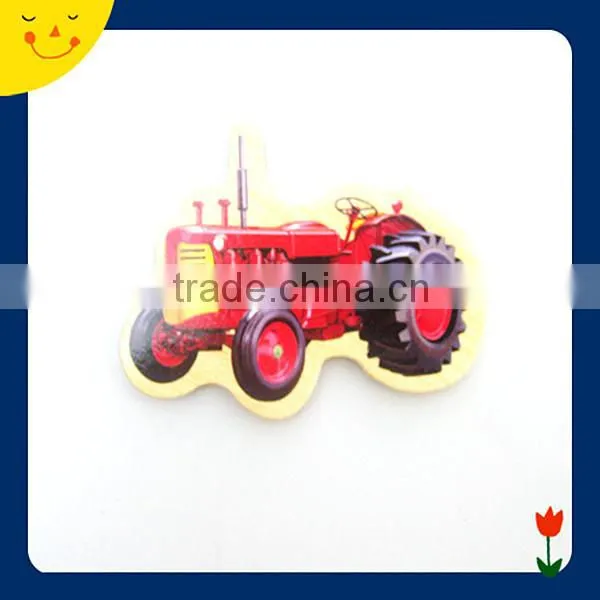 Paper/wooden puzzle fridge magnet for children