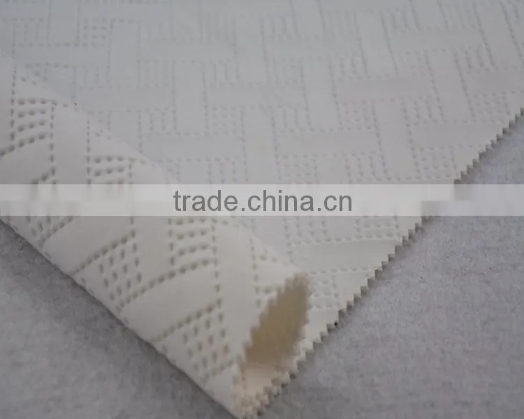Jiufan Textile Knitted Fabric P/D Scuba Punched Scuba 100% Poly Fabric Supplier in Shaoxing