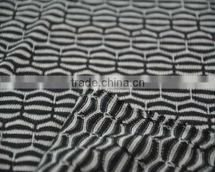 Jiufan Textile Yarn Dyed Fabric Knitted Fabric Supplier High Qty Polyester Rayon Fabric Supplier