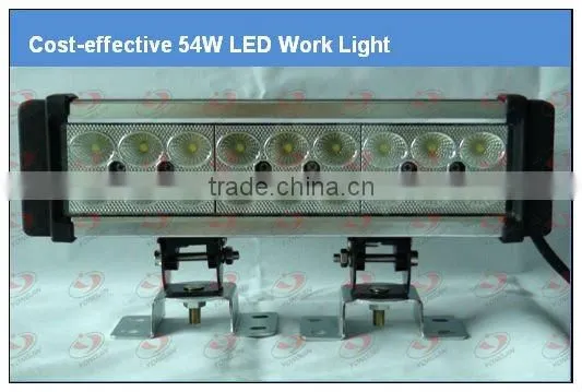 Forklift/ Truck/ Fire engine 54W LED work light (cost-effective)