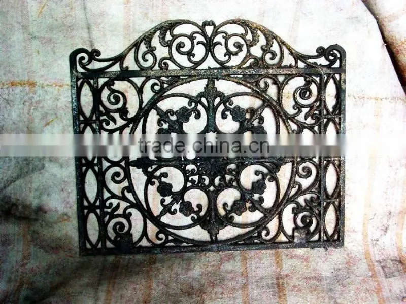 outdoor metal doormat