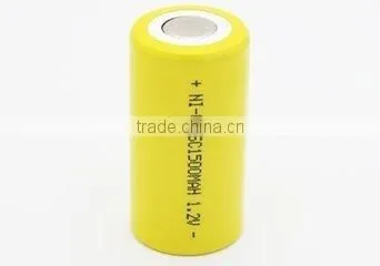 Free samples ni cd sc 1200mah rechargeable battery 1.2v for LED or meters