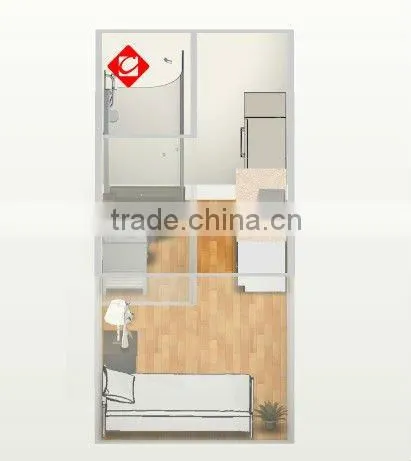 20ft B.V.&ISO prefabricated mobile container house