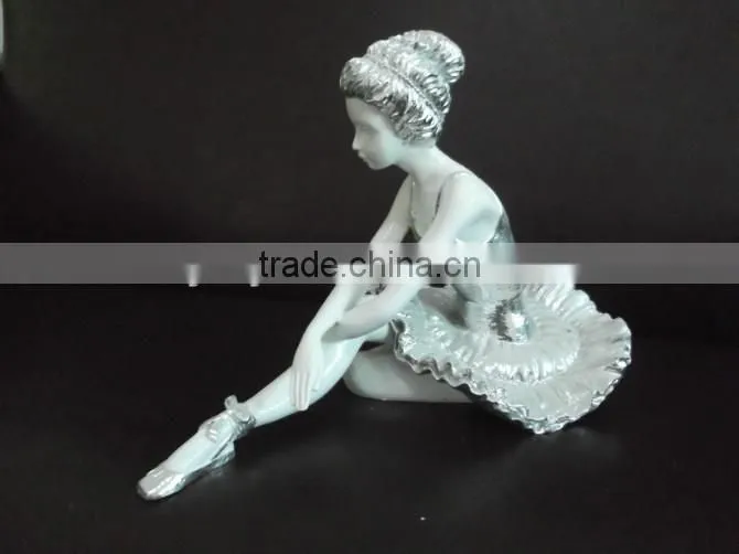 custom high quality resin ballet figure