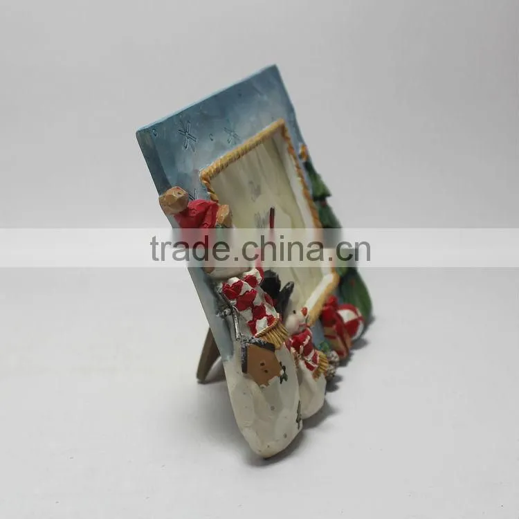 Beautiful decorative resin Christmas photo frame