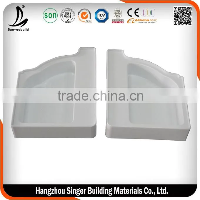 .New South Africa PVC rain gutter /PVC rain water collector for hot sale