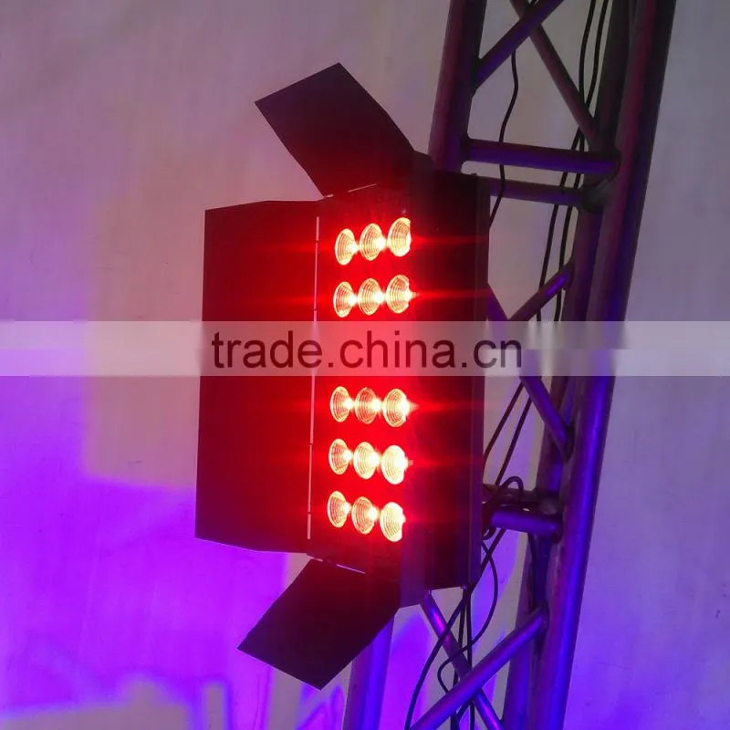 18*20W RGB 3 in 1COB led wall washer lighting