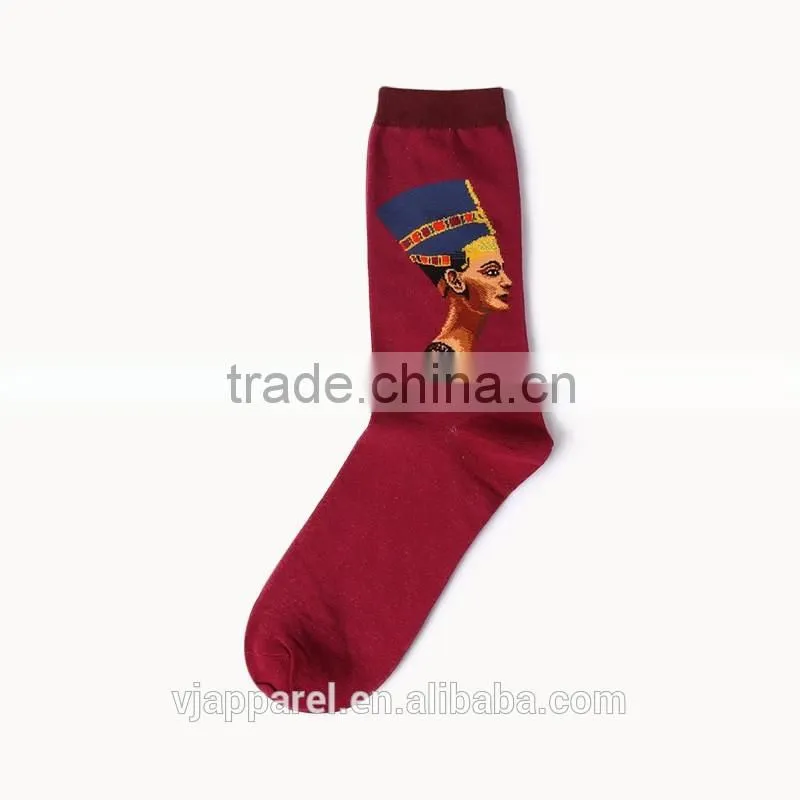 Painting Art Men Women Socks Funny Novelty Starry Night Vintage Retro Socks
