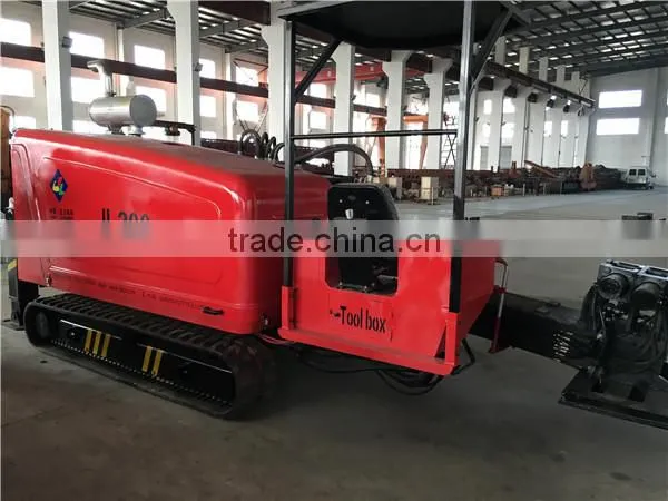 Best price JL200 underground HDD machine, 20T horizontal directional drilling machine for sale