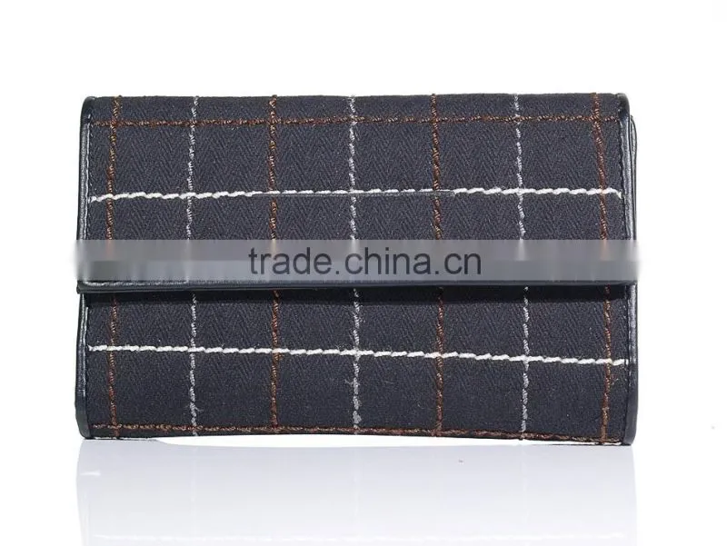 2015 Customized new fashion high quality women wallet leather
