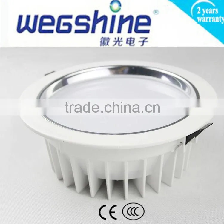 2700K Warm White Aluminum 4/5/6/8/10 Inch 3 Inch 220v LED Downlight 6w