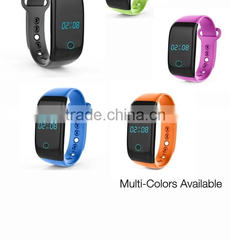 Wearable Technology IOS Android OLED Smart Bluetooth HRM Bracelet