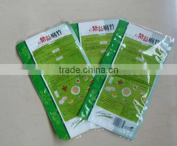Food Plastic Packaging Bags for dried bean curd