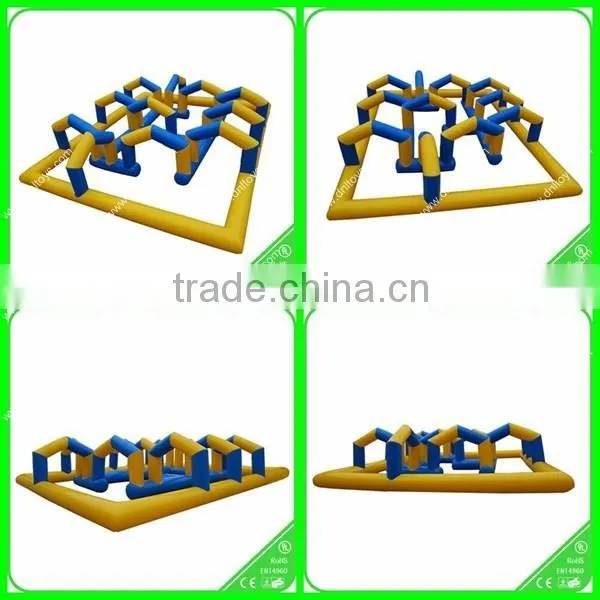Strong PVC three arches Inflatable air track