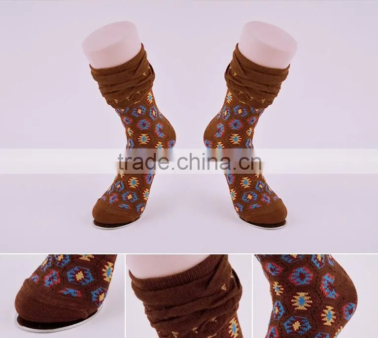 168N lady fashion cotton socks with 3 layers of ruffle cuff woman sock design socks