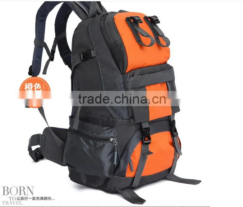 Top quality camping hiking backpack for tavel backpack bag