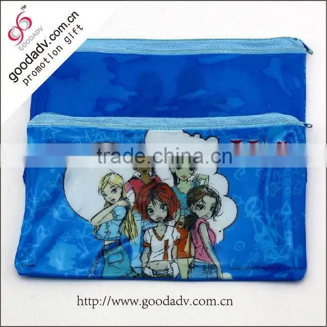 Good quality recyclable pp material a4 size document folder