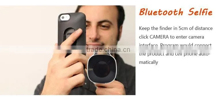 For iOS Android System Smartphone Anti-Lost Alarm Tracer Bluetooth 4.0 Bluetooth Camera Remote Shutter